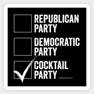 The Cocktail Party Sticker